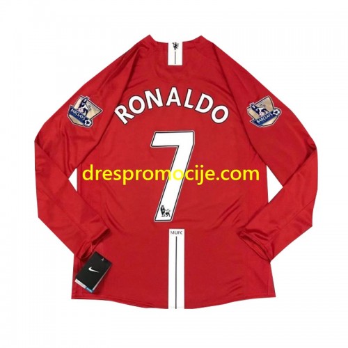 Manchester United Cristiano Ronaldo 7 2007 Dres Retro Domaći Dugim Rukavima Manchester United Cristiano Ronaldo 7 2007 Dres Retro Domaći Dugim Rukavima